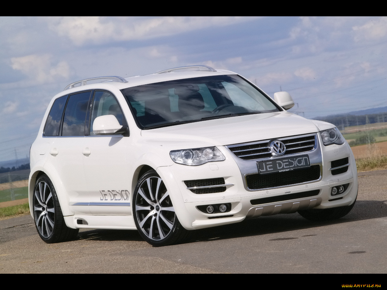 je, design, volkswagen, touareg, 